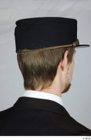  Photos Czechoslovakia Post man in uniform 1 20th century Head Historical Clothing caps  hats 0004.jpg